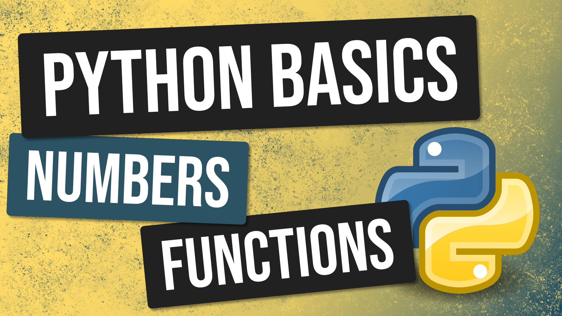 Python Basics - Numbers and Functions